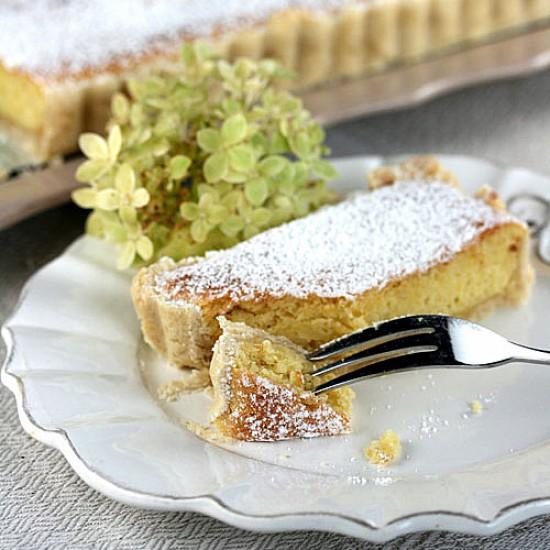 Rezeptbild: Mandel-Zitronen-Tarte