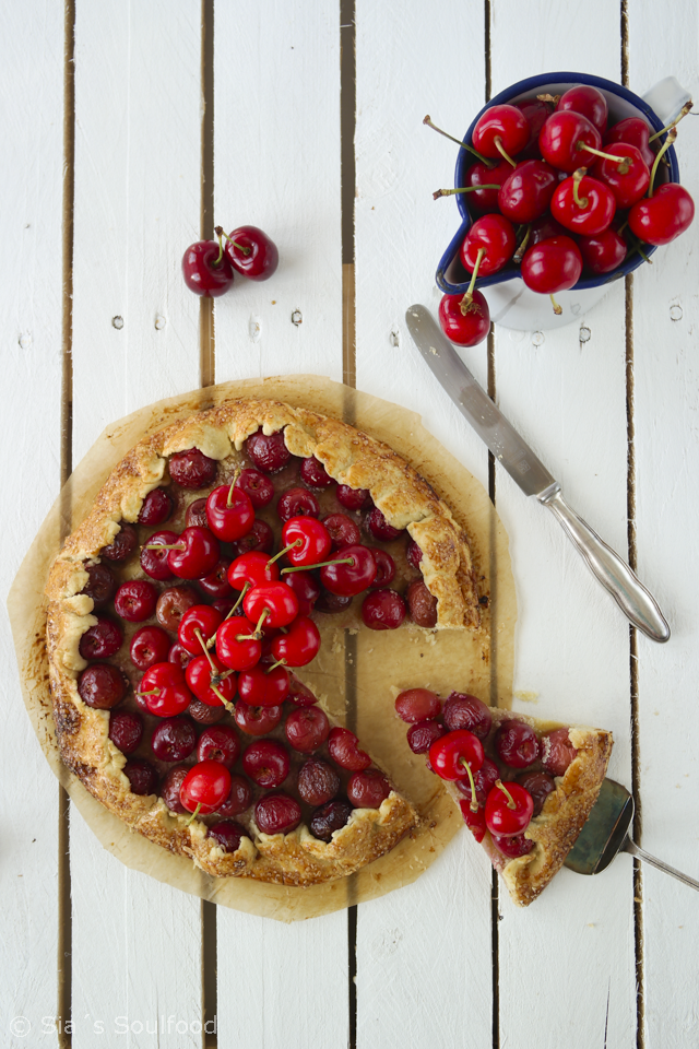 Rezeptbild: Kirsch-Galette