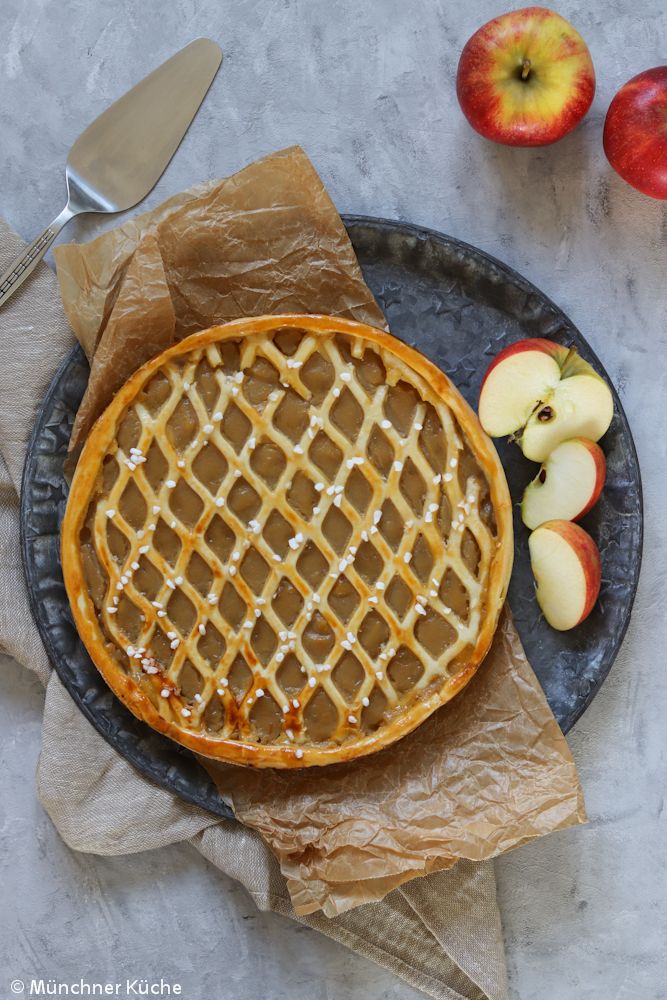 Rezeptbild: Apfelriemchen - rheinischer Apfelkuchen