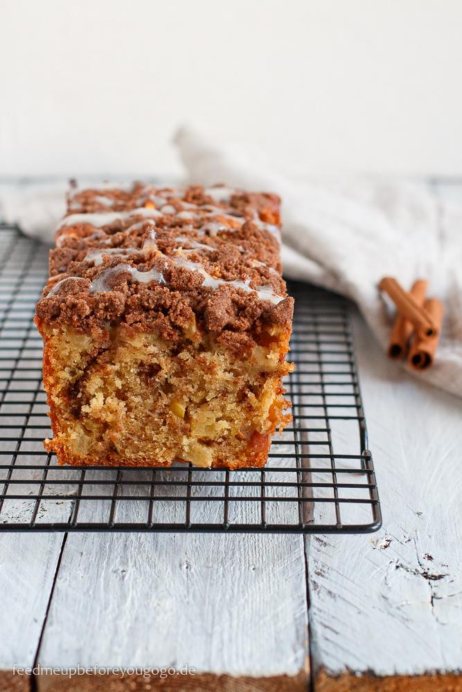 Rezeptbild: Apfel-Zimt-Kuchen mit Streuseln