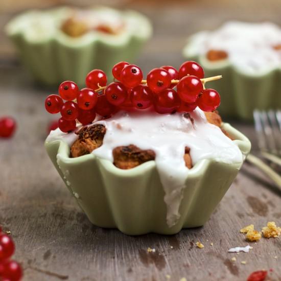 Rezeptbild: Glutenfreie Mandelkuchen mit Gojibeeren