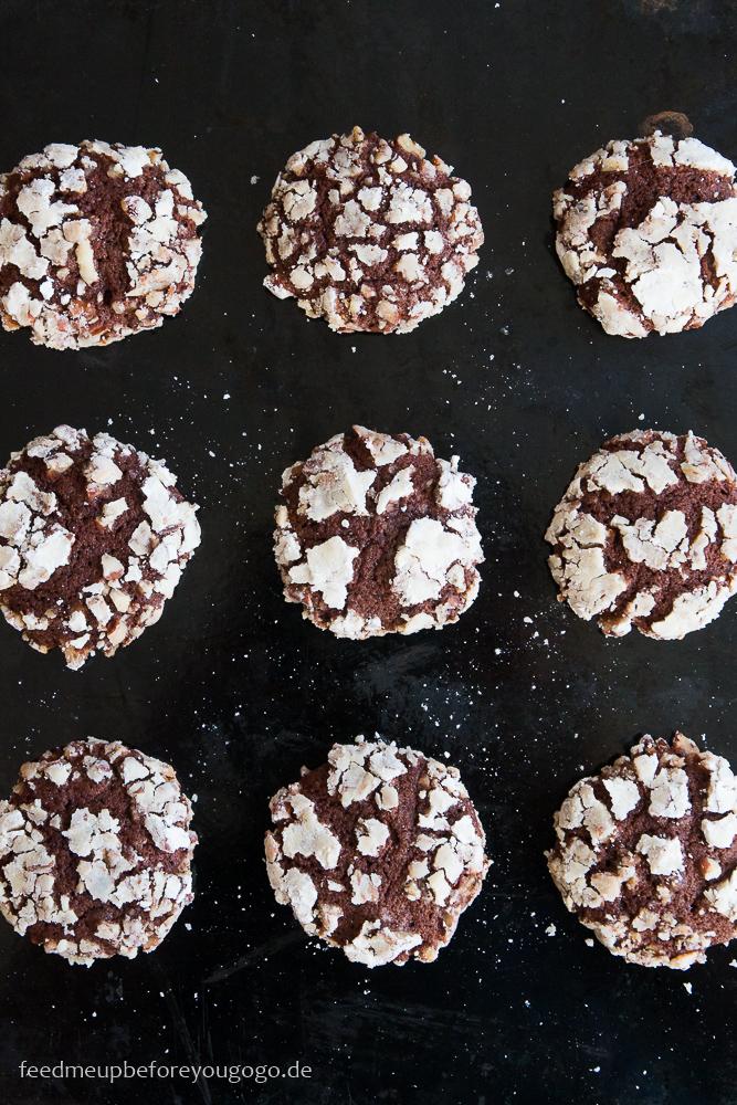 Rezeptbild: Schoko-Pekannuss-Cookies mit Banane