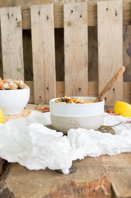 Rezeptbild: Ingwer Zitronen Suppe