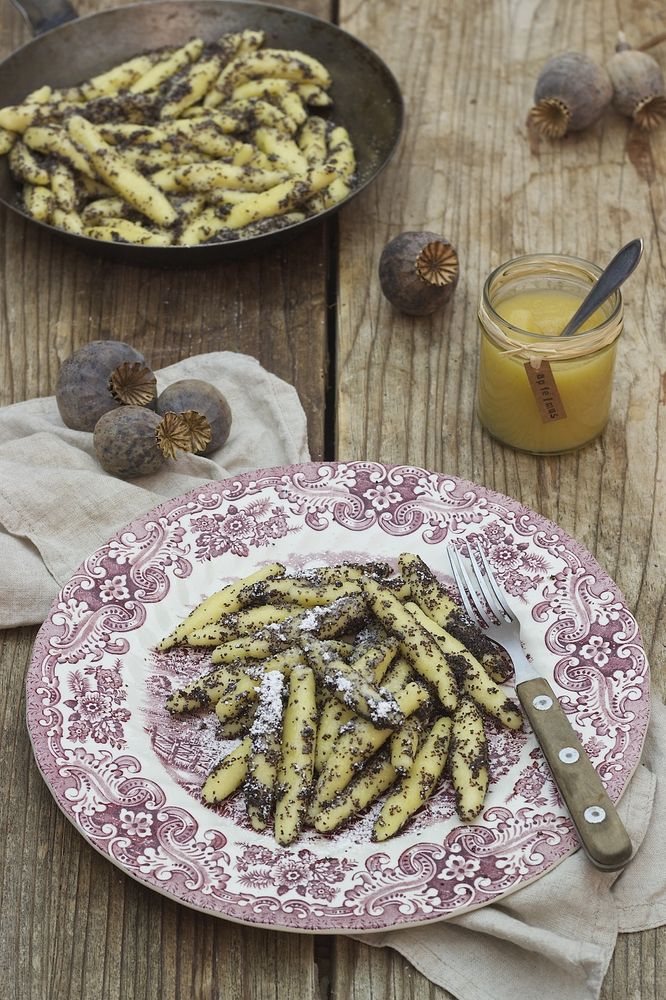 Rezeptbild: Mohnnudeln