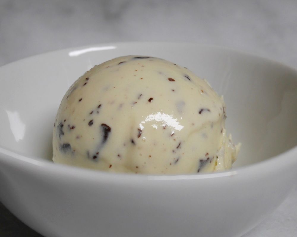 Rezeptbild: Crunchy Orangen-Eis