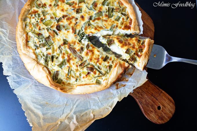Rezeptbild: Frühlingszwiebel-Bacon-Quiche