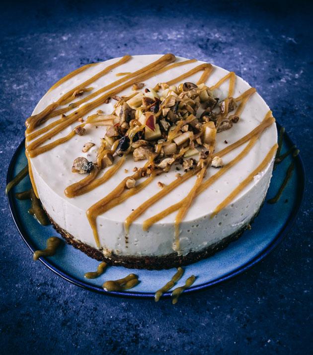 Rezeptbild: Maronen Frischkäse Torte- vegan-