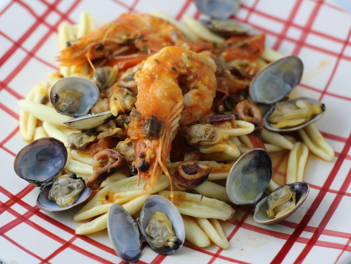 Rezeptbild: Pasta Frutti di Mare mit einem Hauch Ingwer