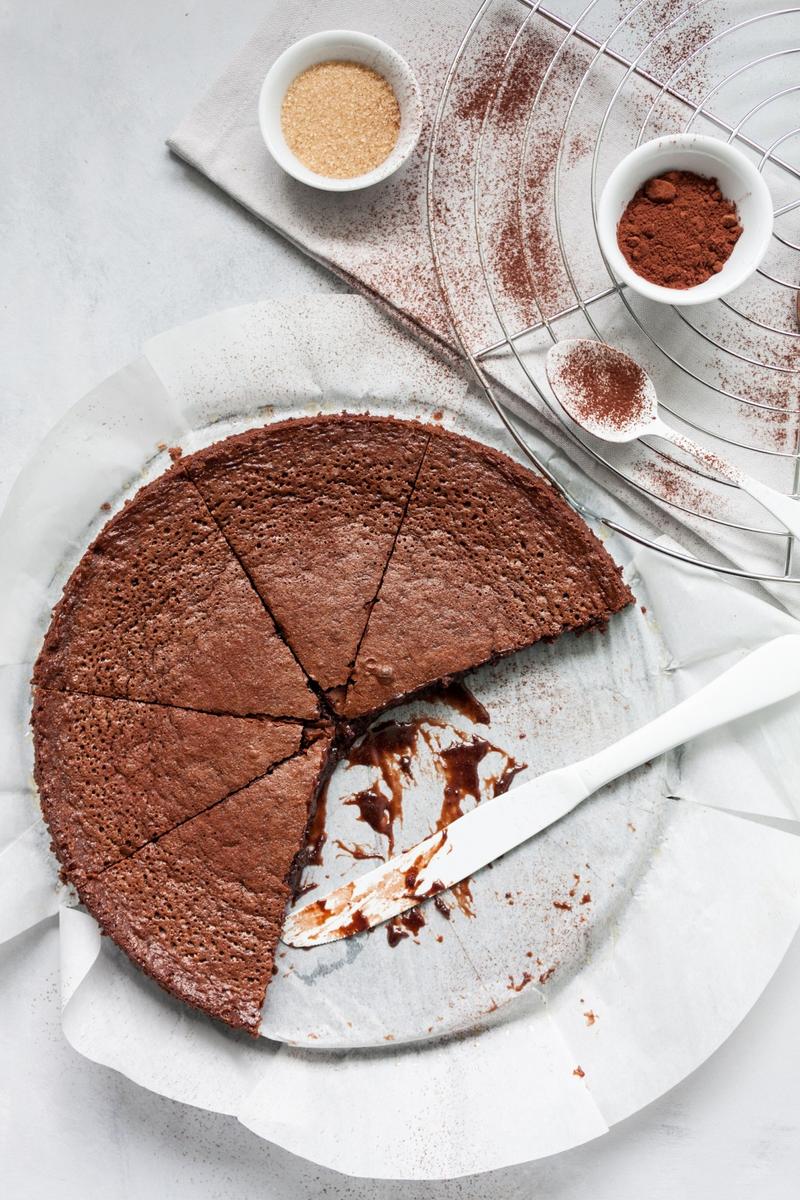 Rezeptbild: Schwedischer Schokoladenkuchen - Kladdkaka