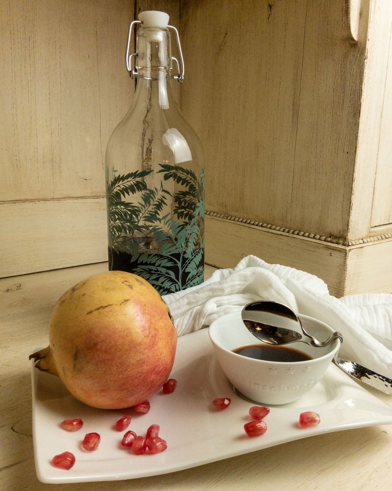 Rezeptbild: Granatapfelsirup ohne Zucker