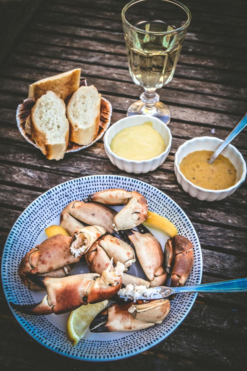 Rezeptbild: Krebsscheren vom Taschenkrebs 