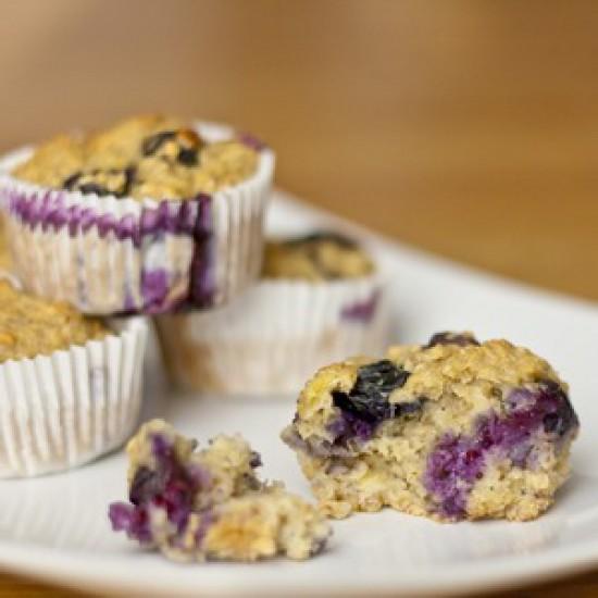 Rezeptbild: Gebackene Hafer Muffins