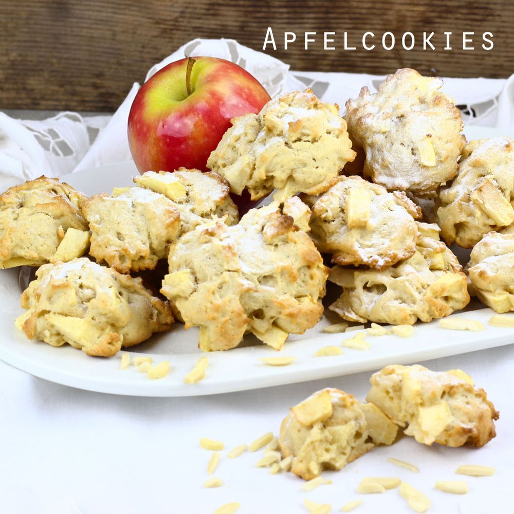 Rezeptbild: Apfelcookies
