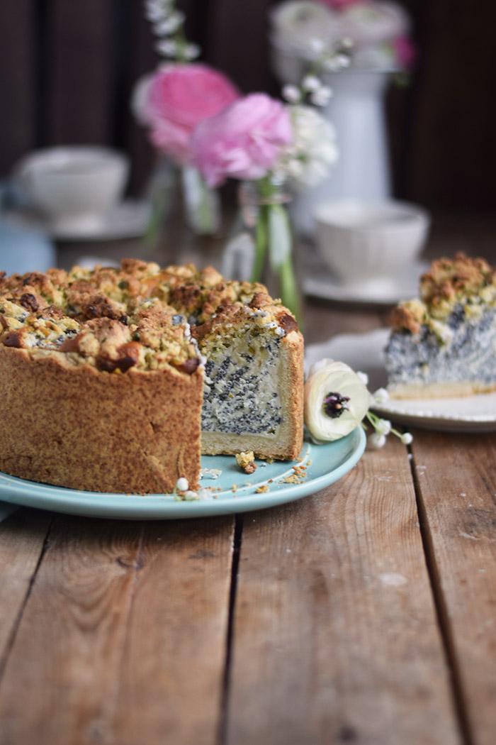 Rezeptbild: Mohn Streusel Quarkkuchen