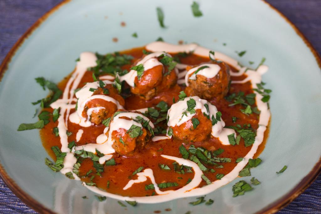 Rezeptbild: Kafta in Tomatensauce