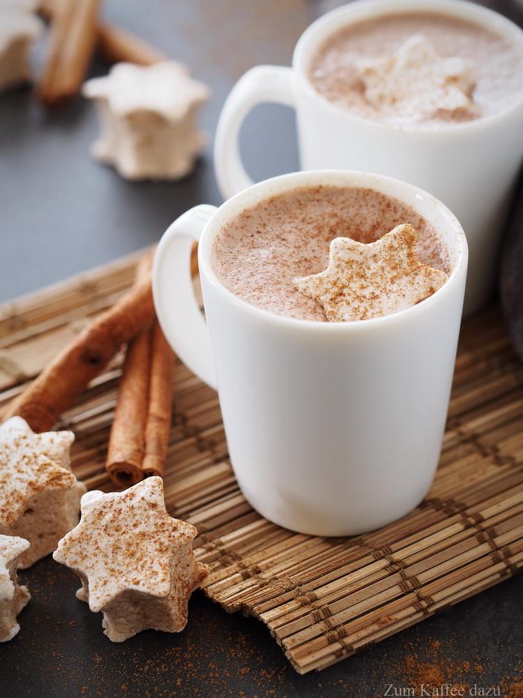 Rezeptbild: Heiße Schokolade mit Zimt-Marshmallows