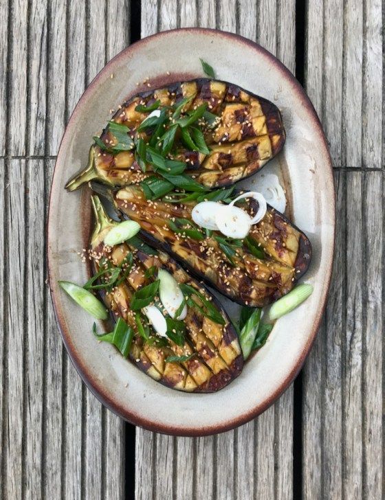 Rezeptbild: Miso-Auberginen