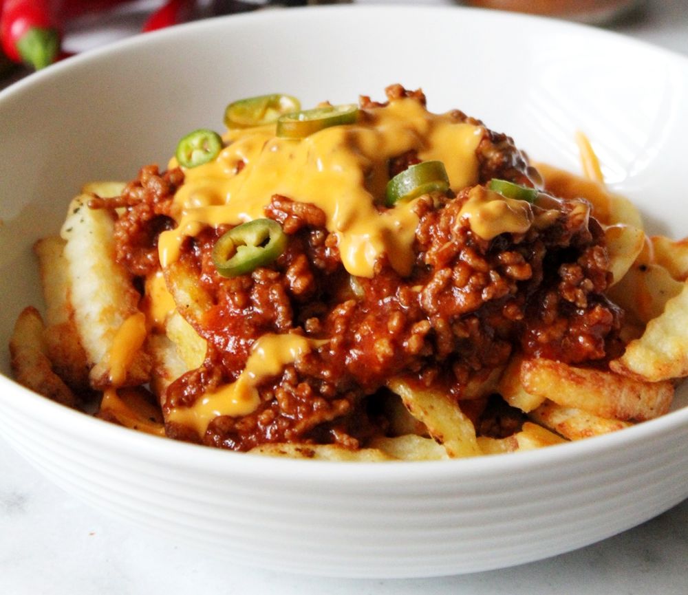 Rezeptbild: Chili-Cheese-Fries