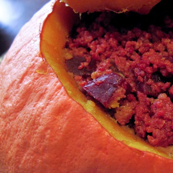 Rezeptbild: Gefüllter Kürbis
