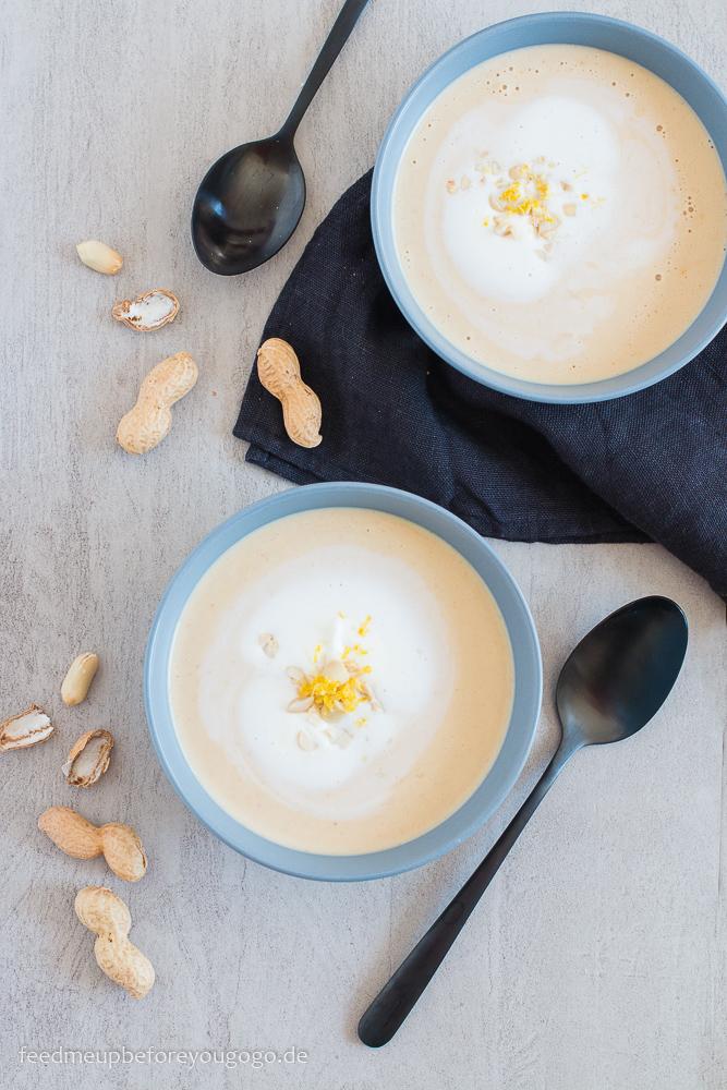 Rezeptbild: Erdnusssuppe