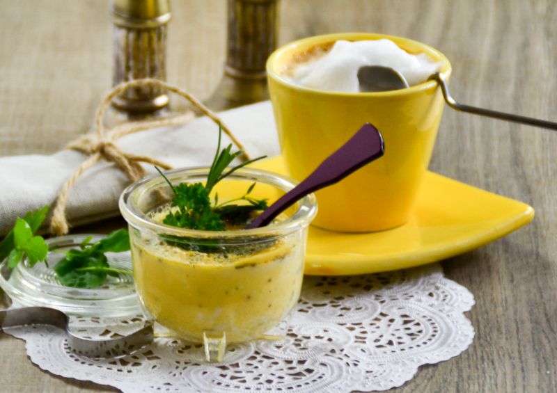 Rezeptbild: Eierspeis im Glas