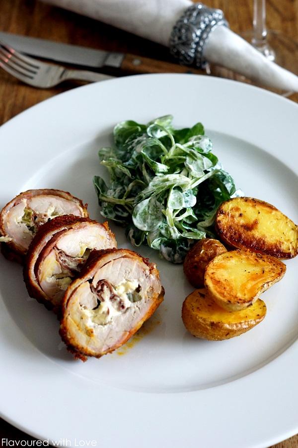 Rezeptbild: Gefüllte Schweinelende vom Grill