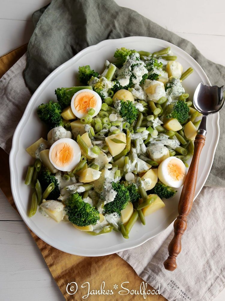 Rezeptbild: Grüner Kartoffelsalat 