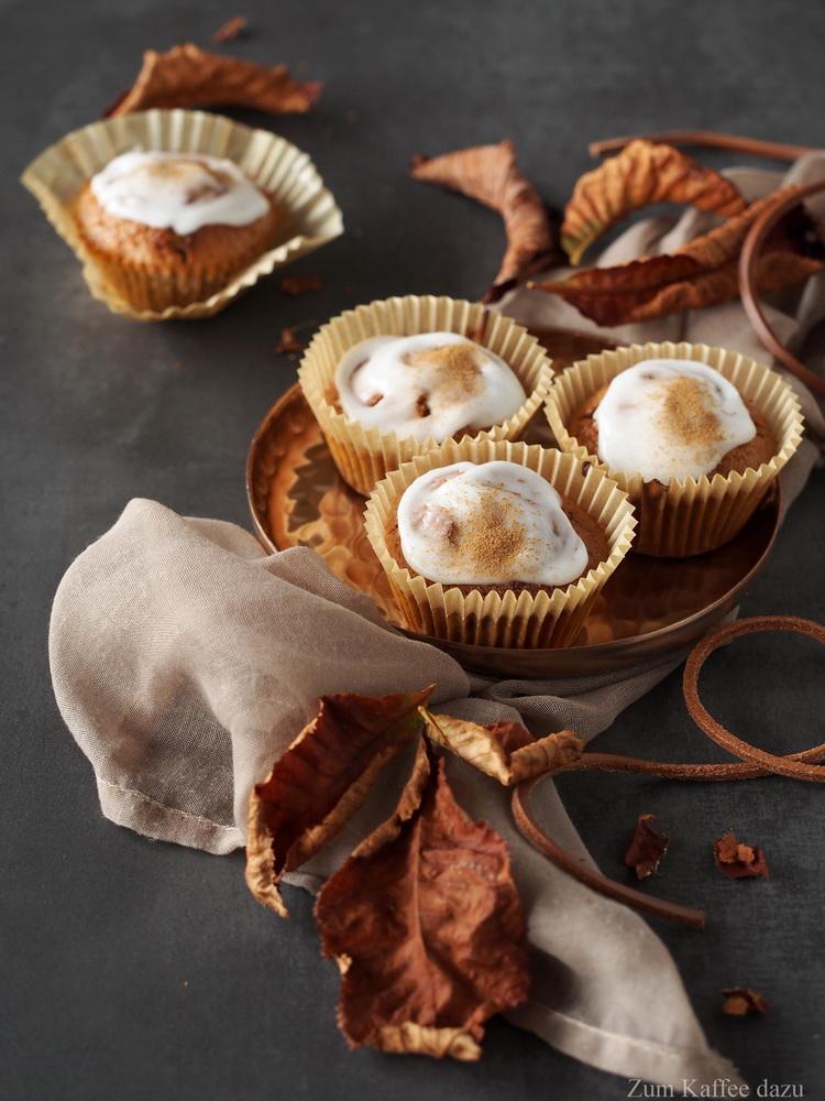 Rezeptbild: Chai-Kokos-Muffins mit griechischem Joghurt