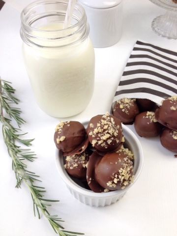 Rezeptbild: winterliche Pralinen